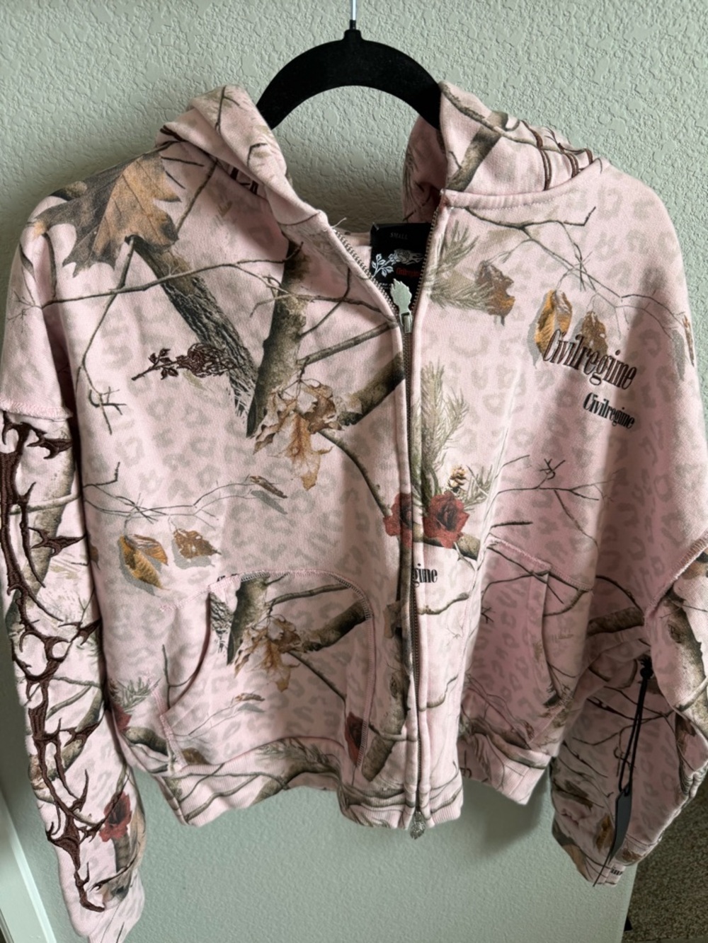 Civil regime full zip Camo Jacket